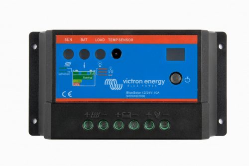 Victron Energy BlueSolar PWM-Light 12/24V-5A 12V / 24V 5A napelemes töltésvezérlő