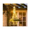 Karácsonyi Napelemes Füzér, 50 LED, 5 Méter, Meleg Fehér